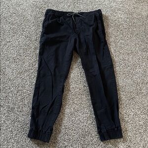 American Eagle Outfitters Black Drawstring Joggers